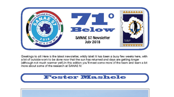 Have you read the latest SANAE Newsletters?