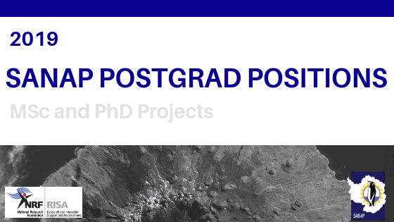 2019 SANAP Postgrad Positions