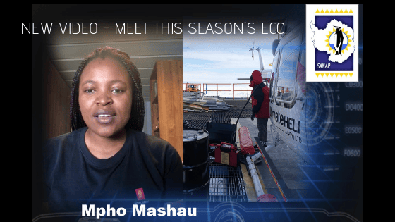 Antarctica 2018/2019 take-over video series – Meet the ECO