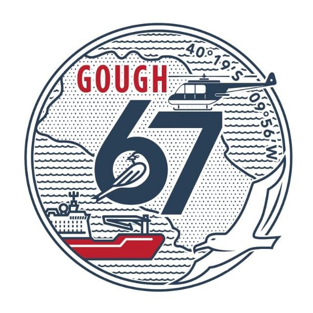 The 67th Gough Island Overwintering Team arrived at Gough Island