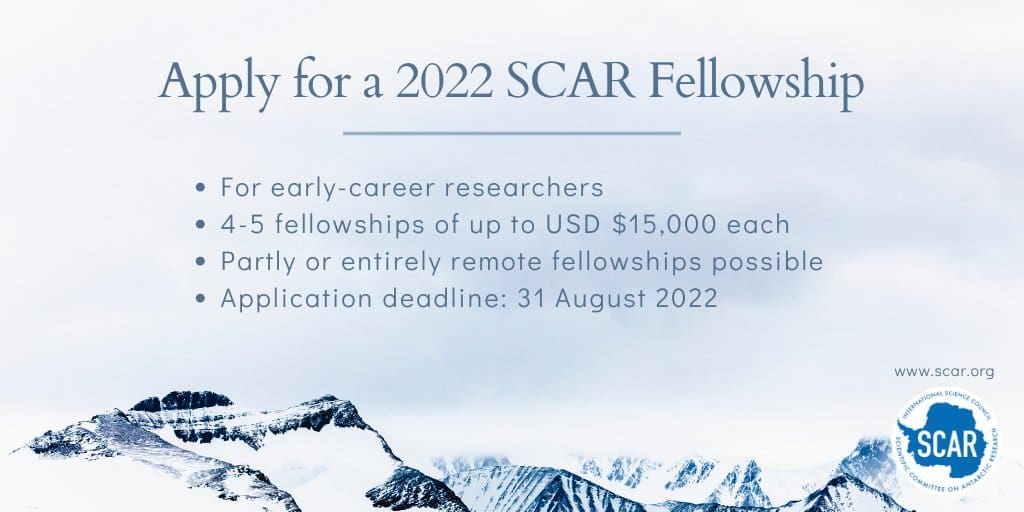 COMNAP, IAATO & SCAR Fellowships – APPLY NOW